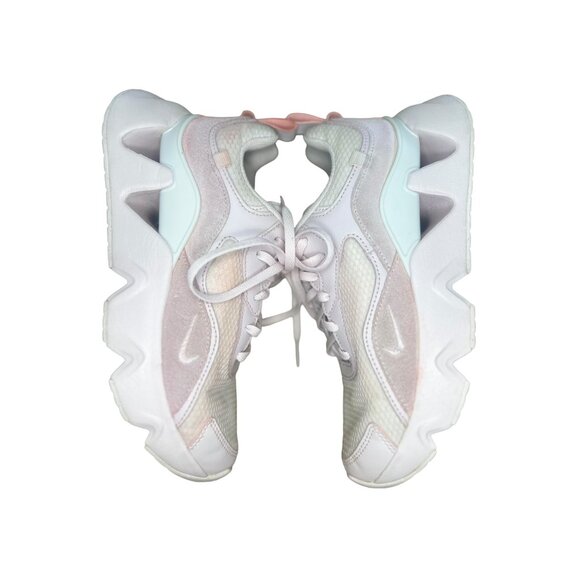 Nike RYZ 365 2 Shoes Womens 7 Suede Pink Chunky Lace Up Le Sneaker Mesh Sporty - Picture 8 of 16